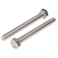 アールエスコンポーネンツ 六角ボルト RS PRO M6 x 60mm ステンレス 289-017 1袋(50個)（直送品）