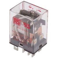 アールエスコンポーネンツ RS PRO リレー 240V ac， 2c接点 プラグイン タイプ 450-0330 1個（直送品）