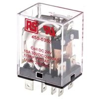 アールエスコンポーネンツ RS PRO リレー 24V dc， 2c接点 プラグイン タイプ 450-0352 1個（直送品）