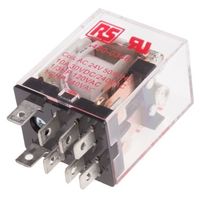 アールエスコンポーネンツ RS PRO リレー 24V ac， 2c接点 プラグイン タイプ 450-0346 1個（直送品）