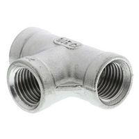 アールエスコンポーネンツ ステンレススチール製ねじ込み型継手 RS PRO チーズ 丸型 1.54インチ 499-2880 1個（直送品）