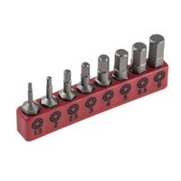 アールエスコンポーネンツ 六角形ビット RS PRO 8 ピース Hexagon Driver Bit 615-9221 1個（直送品）