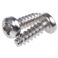 タッピング ネジ RS PRO 3/8インチ なべ形 ステンレス鋼 プレーン長さ(インチねじ)3/8インチ 521-541 1袋(100個)（直送品）