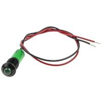 アールエスコンポーネンツ RS PRO 表示灯， 220V ac， 緑， 実装ホールサイズ:8mm 723-9684 1個（直送品）