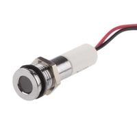 アールエスコンポーネンツ RS PRO 表示灯， 220V ac， 白， 実装ホールサイズ:8mm 700-1952 1個（直送品）