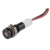 アールエスコンポーネンツ RS PRO 表示灯， 24V dc， 白， 実装ホールサイズ:6mm 700-1883 1個（直送品）