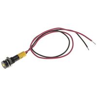 アールエスコンポーネンツ RS PRO 表示灯， 24V dc， 黄， 実装ホールサイズ:6mm 700-1886 1個（直送品）