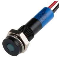 アールエスコンポーネンツ RS PRO 表示灯， 24V dc， 青， 実装ホールサイズ:6mm 700-1889 1個（直送品）