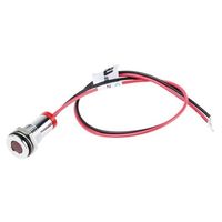 アールエスコンポーネンツ RS PRO 表示灯， 2V dc， 赤， 実装ホールサイズ:8mm 700-1892 1個（直送品）