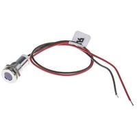 アールエスコンポーネンツ RS PRO 表示灯， 2V dc， 白， 実装ホールサイズ:8mm 700-1902 1個（直送品）