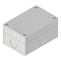 アールエスコンポーネンツ RS PRO， コントロールボックス， 穴径 22mm ABS 194-7460 1個（直送品）