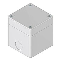 アールエスコンポーネンツ RS PRO， コントロールボックス， 穴径 22mm ABS 194-7457 1個（直送品）