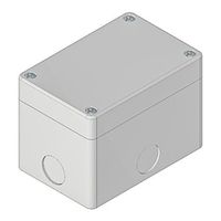 アールエスコンポーネンツ RS PRO， コントロールボックス， 穴径 22mm ABS 194-7462 1個（直送品）