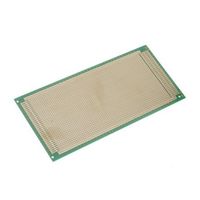 RS PRO ユニバーサル基板 穴ピッチ:2.54 x 2.54mm， 穴経1.02mm Double Sided 110-2494 1個（直送品）