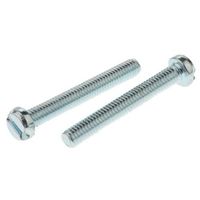 アールエスコンポーネンツ RS PRO T形 小ねじ M4 30mm 鉄 546-6275 1袋(100個)（直送品）