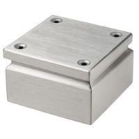 RS PRO ジャンクションボックス， ステンレススチール316， 青， エントリ数:0， 150 x 80mm IP66 144-1348（直送品）