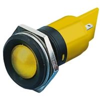 アールエスコンポーネンツ RS PRO 表示灯， 黄， 実装ホールサイズ:22mm 211-998 1個（直送品）