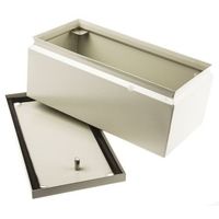 RS PRO ジャンクションボックス， スチール， RAL 7032， 300 x 150 120mm IP66 122-153 1個（直送品）