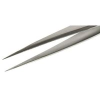 アールエスコンポーネンツ RS PRO ピンセット， ステンレス鋼， 抗酸耐性あり， 細型、短 238-6198 1個（直送品）