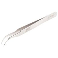 アールエスコンポーネンツ RS PRO ピンセット， ステンレス鋼， 抗酸耐性あり， 湾曲した 238-6227 1個（直送品）