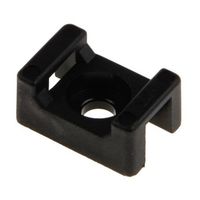 結束バンドベース RS PRO， 長さ 15mm， 幅 10 mm， ナイロン 66， 黒 233-663 1袋(250個)（直送品）