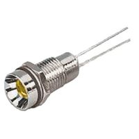 アールエスコンポーネンツ RS PRO 表示灯， 2V dc， 黄， 実装ホールサイズ:8mm 212-092 1個（直送品）