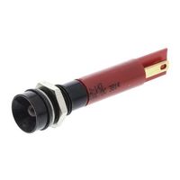 アールエスコンポーネンツ RS PRO 表示灯， 赤， 実装ホールサイズ:8mm 212-143 1個（直送品）