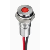RS PRO パネルLED， 21.6 → 26.4V dc， 赤， 実装ホールサイズ:6mm 171-3786 1個（直送品）