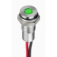 RS PRO パネルLED， 21.6 → 26.4V dc， 緑， 実装ホールサイズ:6mm 171-3787 1個（直送品）