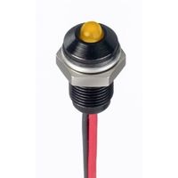 RS PRO パネルLED， 21.6 → 26.4V dc， 黄， 実装ホールサイズ:6mm 171-3810 1個（直送品）