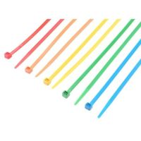 RS PRO 結束バンド， 300mm x 4.8 mm， マルチカラー， ナイロン 66 233-714 1袋(250個)（直送品）