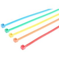 RS PRO 結束バンド， 385mm x 4.8 mm， マルチカラー， ナイロン 66 233-792 1袋(250個)（直送品）