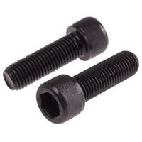 アールエスコンポーネンツ RS PRO 六角穴付ボルト M16 x 50mm 鋼 468-0515 1箱(25個)（直送品）