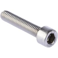 アールエスコンポーネンツ RS PRO 六角穴付ボルト M6 x 30mm ステンレス鋼 290-146 1箱(50個)（直送品）