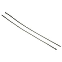 RS PRO 結束バンド， 520mm x 7.9 mm， メタリック， 316 ステンレス鋼 547-4311 1袋(100個)（直送品）