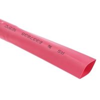 RS PRO 熱収縮チューブ， 収縮前 12.7mm， 収縮後 6.4mm， 赤 700-4699 1リール(6m)（直送品）