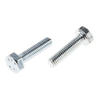 アールエスコンポーネンツ 六角ボルト RS PRO M4 x 16mm 鉄 525-802 1袋(100個)（直送品）