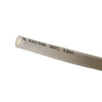 アールエスコンポーネンツ RS PRO 熱収縮チューブ， 収縮前 4.8mm， 収縮後 2.4mm， 白 700-4778 1リール(9m)（直送品）