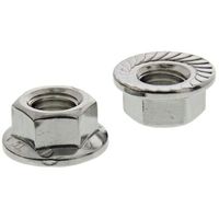 アールエスコンポーネンツ 六角フランジナット RS PRO M12 ステンレス， フランジ径 26mm 725-9675 1袋(25個)（直送品）