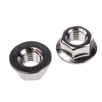 アールエスコンポーネンツ 六角フランジナット RS PRO M12 ステンレス， フランジ径 26mm 725-9656 1袋(25個)（直送品）