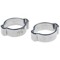 アールエスコンポーネンツ RS PRO ホースクリップ 13 → 15mm 7mm ステンレス鋼 726-3602 1袋(5個)（直送品）