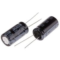 アールエスコンポーネンツ RS PRO コンデンサ 220μF， ，100V dc 711-1734 1ロット(10個)（直送品）