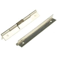 アールエスコンポーネンツ RS PRO 丁番 ピアノ形状 ステンレス 穴サイズ:2mm 726-4093 1ロット(2個)（直送品）