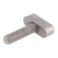 アールエスコンポーネンツ つまみノブ RS PRO ウィング， M10 直径:36mm シルバー 237-643 1ロット(2個)（直送品）