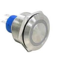 RS PRO 押しボタンスイッチ， モーメンタリ， パネルマウント， 単極双投(SPDT) 175-9255 1ロット(20個)（直送品）