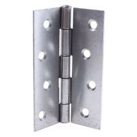 アールエスコンポーネンツ RS PRO 丁番 バット スチール 穴サイズ:#8 436-5064 1ロット(2個)（直送品）