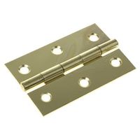 アールエスコンポーネンツ RS PRO 丁番 バット スチール 穴サイズ:#7 436-5092 1ロット(2個)（直送品）