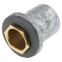 アールエスコンポーネンツ RS PRO コンジット フランジ カプラー スチール 619-957 1ロット(10個)（直送品）