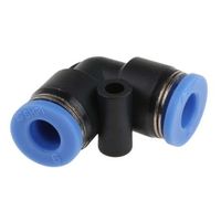 アールエスコンポーネンツ RS PRO エルボ形チューブ継手， プッシュイン A 6mm， B 6mm 916-0883 1ロット(10個)（直送品）