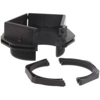 アールエスコンポーネンツ ケーブルグラントキット，ナイロン 66，50mm，黒 185-6105 1ロット(5個)（直送品）